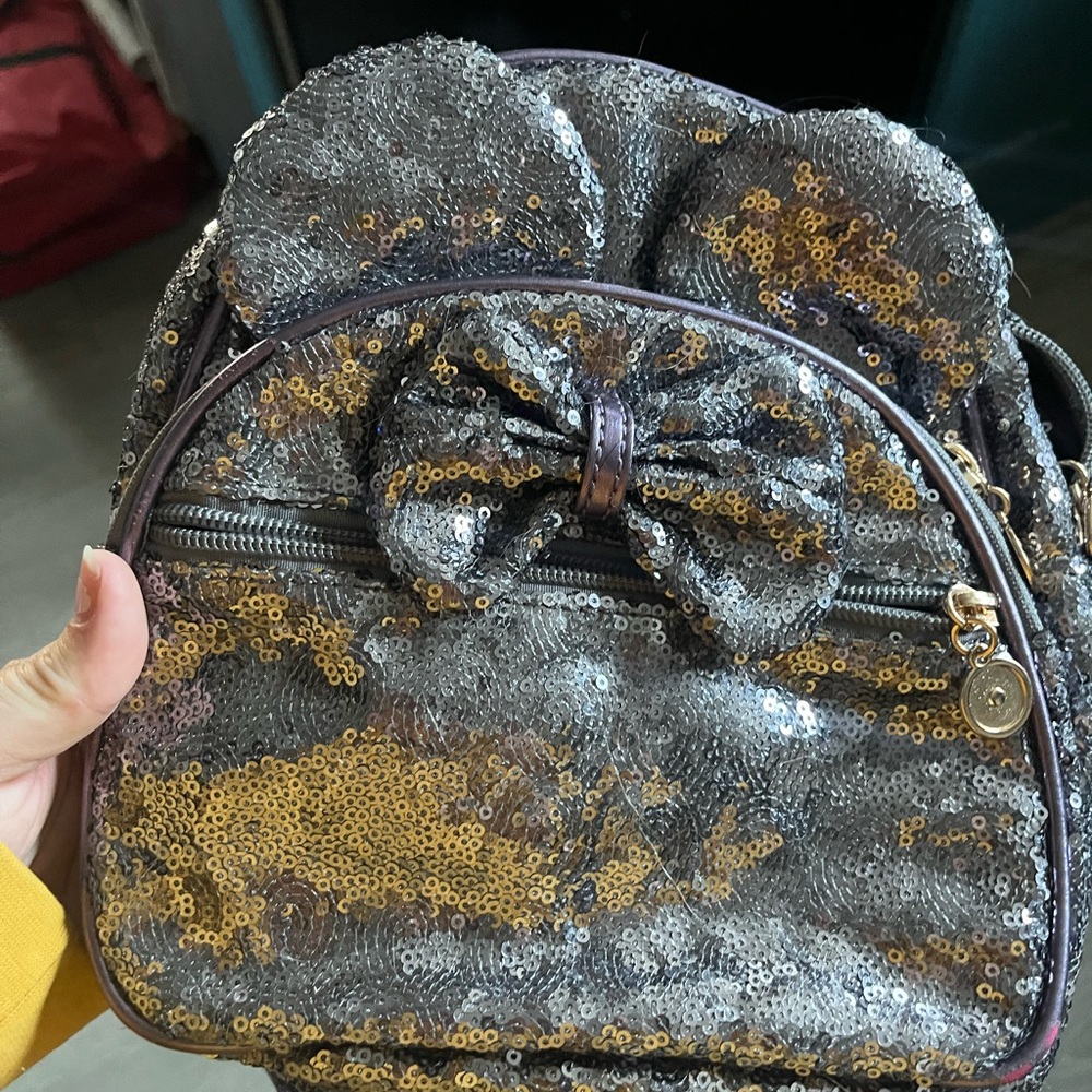 Sequin Kids Backpack - purple